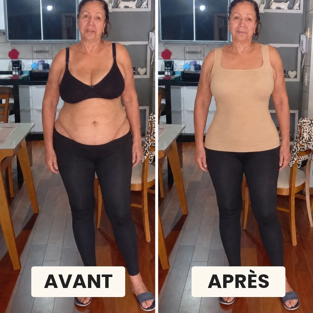 Débardeur Sculptant à Soutien-Gorge Intégré